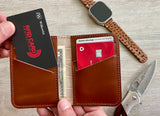 Minimalist Leather Wallet, RFID Credit Card Wallet, Luxury Wallet, Slim Leather Wallet, Embossed Crocodile Leather