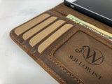 iPhone Wallet, Leather iPhone Case, iPhone 16 Pro Max, iPhone 16 Pro, iPhone 16 Plus, iPhone 16, iPhone 15 Pro Max, 15 Pro, 15 | Book Case |