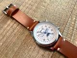 Leather watch strap | Leather Watch Band | Handmade Watch Band | 18 mm, 20 mm, 22mm, 24mm | Antique Tan
