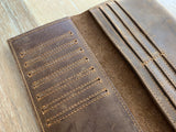 Womens Leather wallet, women's Wallet organizer, Women's wallet, Long wallet, Leather wallet