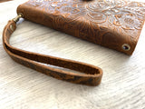 iPhone Wallet, Leather iPhone Case, iPhone 16 Pro Max, iPhone 16 Pro, iPhone 16, 16e, iPhone 16 Plus, iPhone 15 Pro Max, 15 | Flower Case |