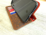 iPhone Wallet, Leather iPhone Case, iPhone 16 Pro Max, iPhone 16 Pro, iPhone 16, 16e, iPhone 16 Plus, iPhone 15 Pro Max, 15 | Flower Case |