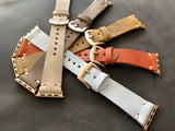 Apple watch band Series 1 2 3 4 5 6 7 8 SE 42-44-45 mm, 38-40-41 mm, Leather watch band, iWatch band, Apple watch leather band