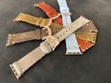 Apple watch band Series 1 2 3 4 5 6 7 8 SE 42-44-45 mm, 38-40-41 mm, Leather watch band, iWatch band, Apple watch leather band