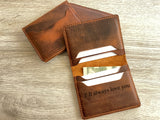 Personalized Wallet, Minimalist Leather Wallet, custom Wallet, Leather Wallet, Slim Leather Wallet