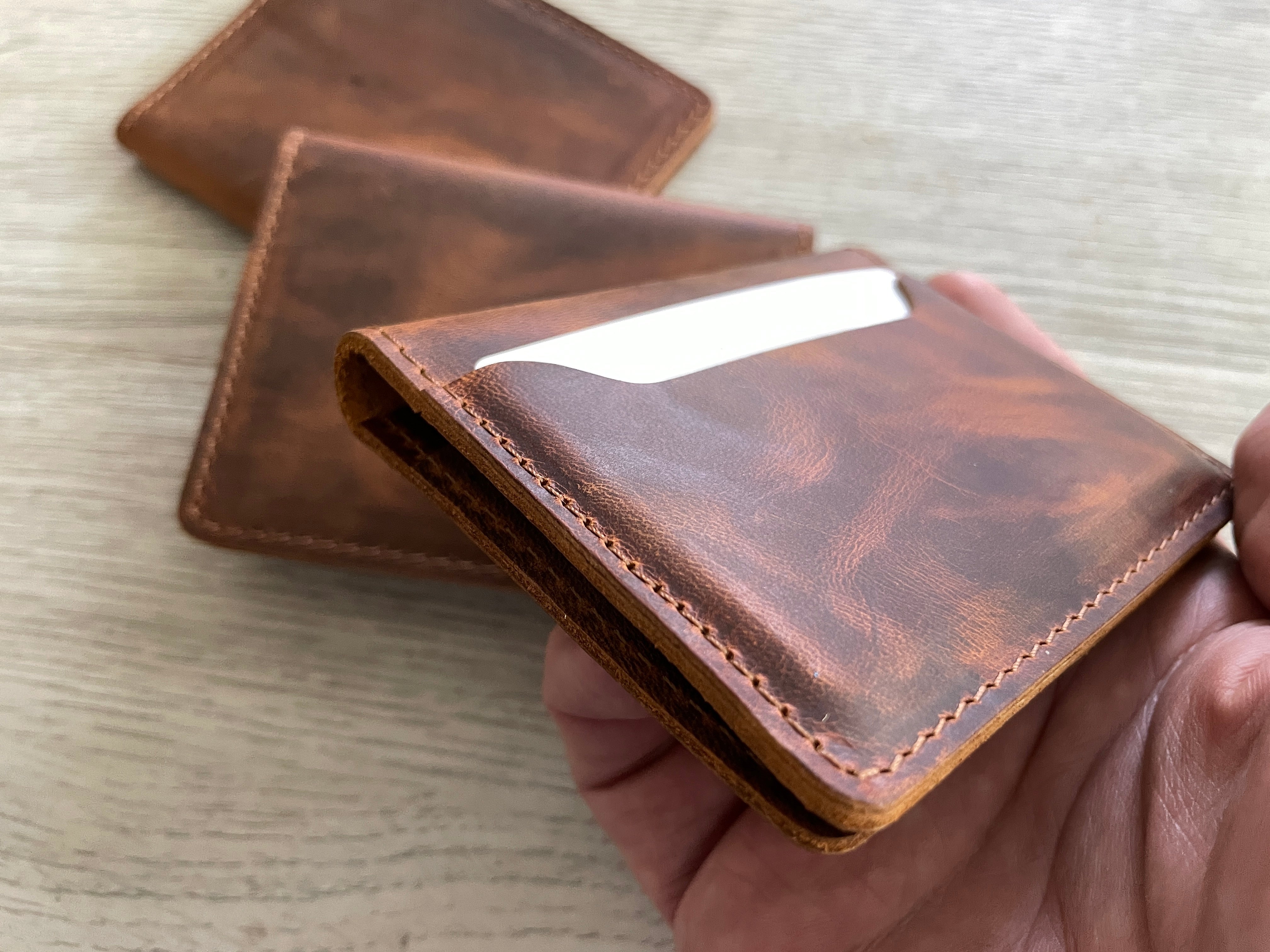 Personalized Wallet, Minimalist Leather Wallet, custom Wallet, Leather Wallet, Slim Leather Wallet