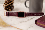 Womens wallet, Leather wallet, Zipper Wallet, Wristlet Wallet | Flower Wallet | PURPLE