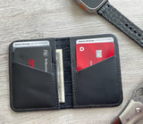 Minimalist Leather Wallet, RFID Credit Card Wallet, Luxury Wallet, Slim Leather Wallet, Embossed Crocodile Leather