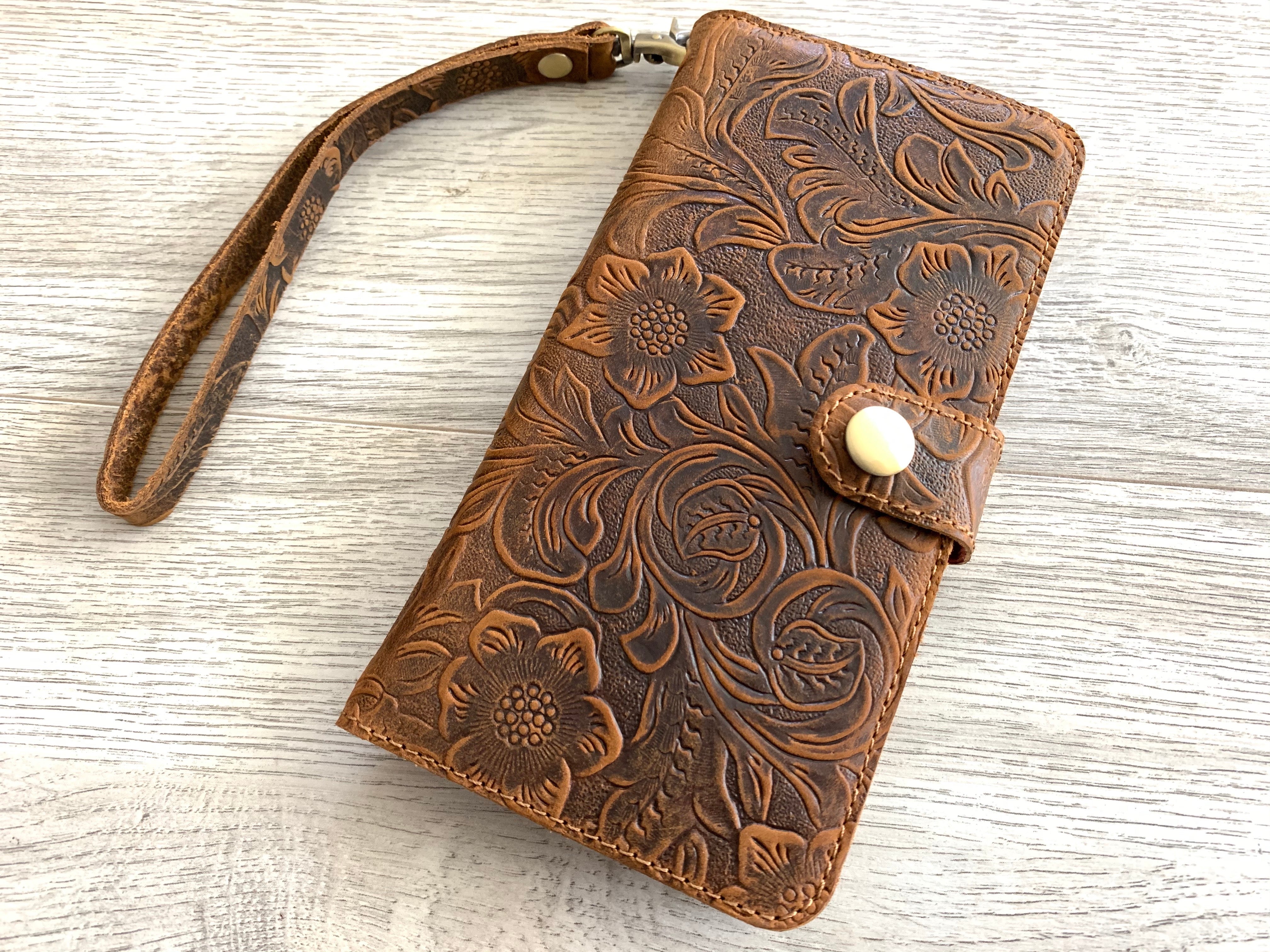 iPhone Wallet, Leather iPhone Case, iPhone 14 Pro Max, iPhone 14 Pro, iPhone 14, iPhone 14 Plus, iPhone 13 Pro Max, 13 | Flower Case |